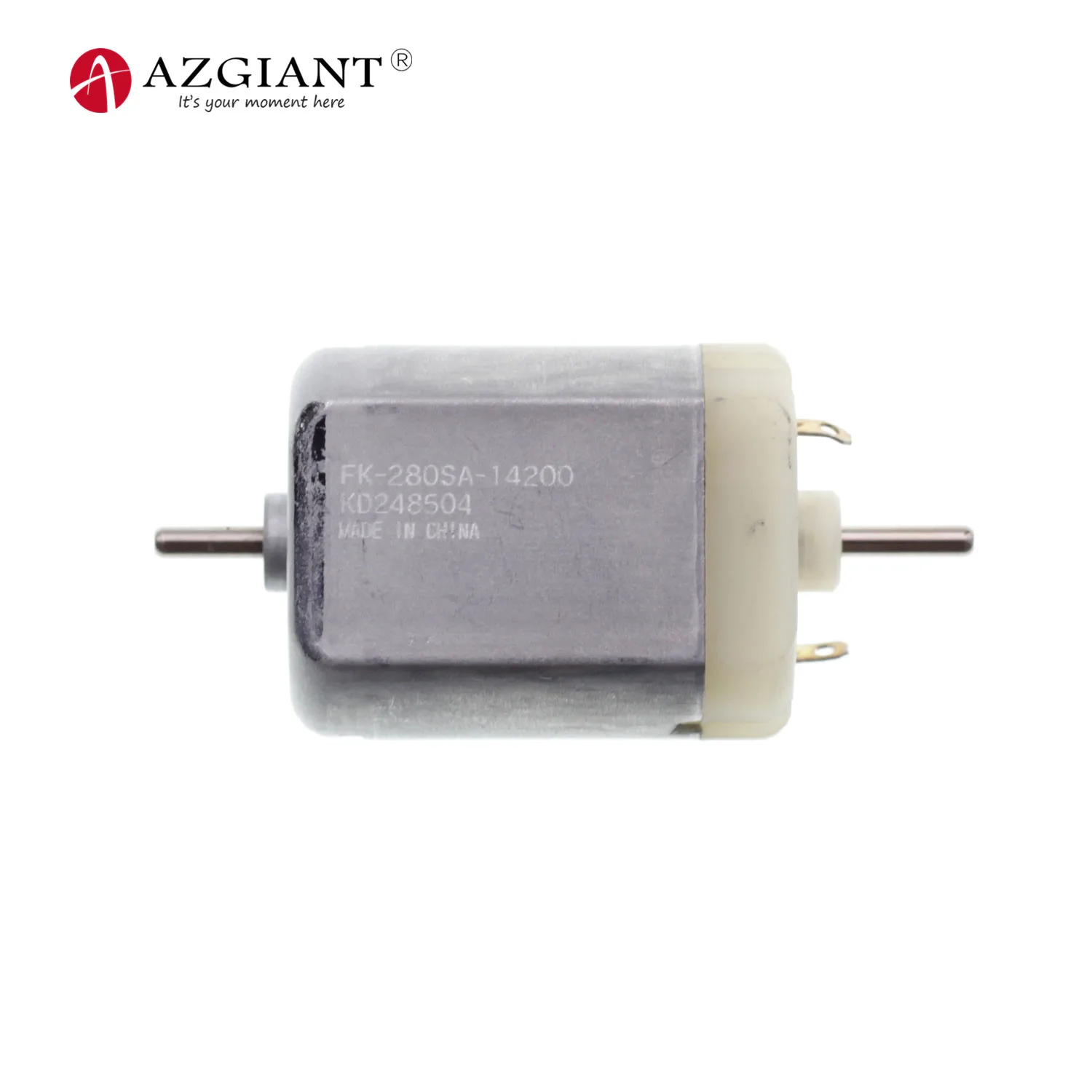 Настоящий FK 280SA 14200 DC 6V 12V 12300RPM высокоскоростной карбоновый мотор с двумя 2 мм валом