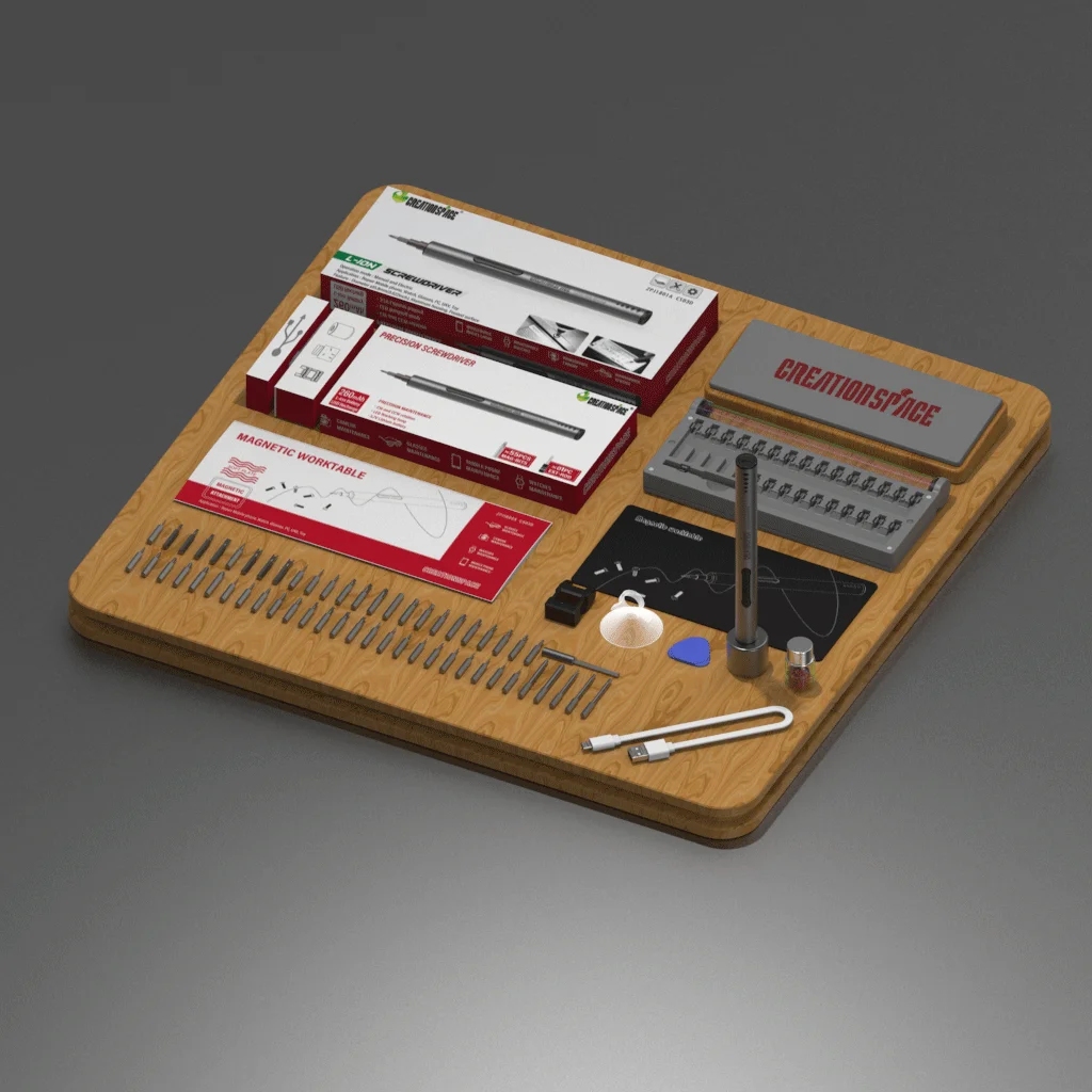 cordless electric power screwdriver kit multi positional s2 aluminum alloy phoneglasseswatchespc repair free global shipping