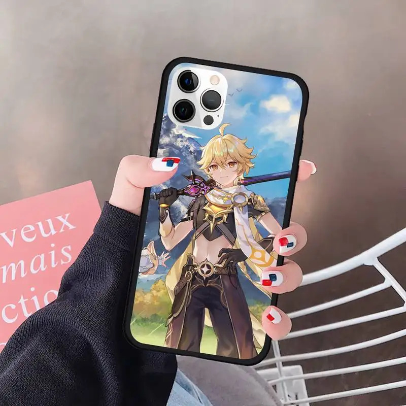 

Genshin Impact Hot Game Phone Case For Iphone 5 5S SE 6 6s 7 8 plus X Xr XS 11 12 Mini Pro Max Cover Fundas Coque