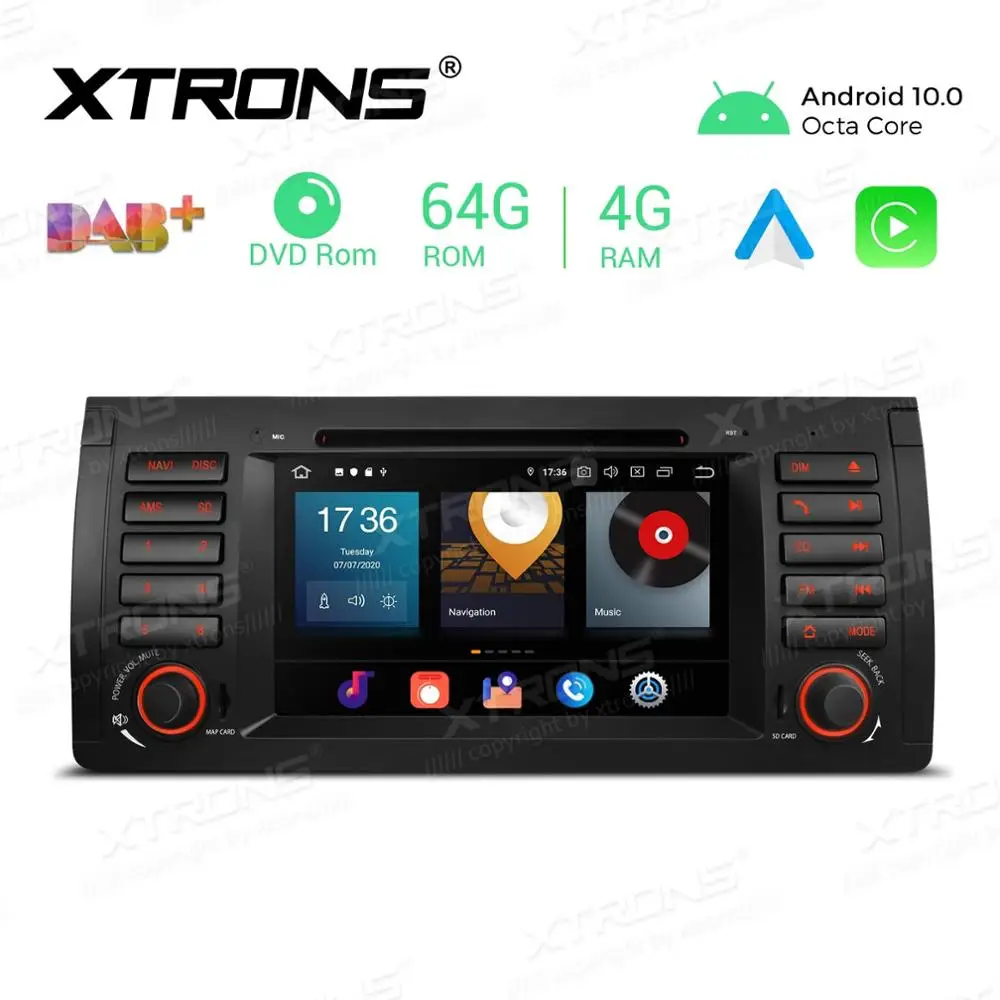 7 &quotAndroid 10 0 OS автомобильный DVD Мультимедиа Навигация GPS Радио система плеер для BMW