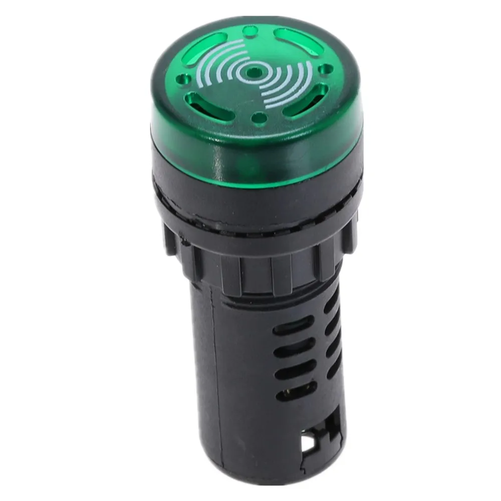 Светодиодный активный зуммер индикатор для вспышки красный зеленый желтый 22 мм 12