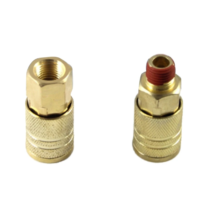 

12Pcs Quick Coupler Set 1/4inch Npt Male and Female Quick Connector Kit Air Hose Coupling 4.8