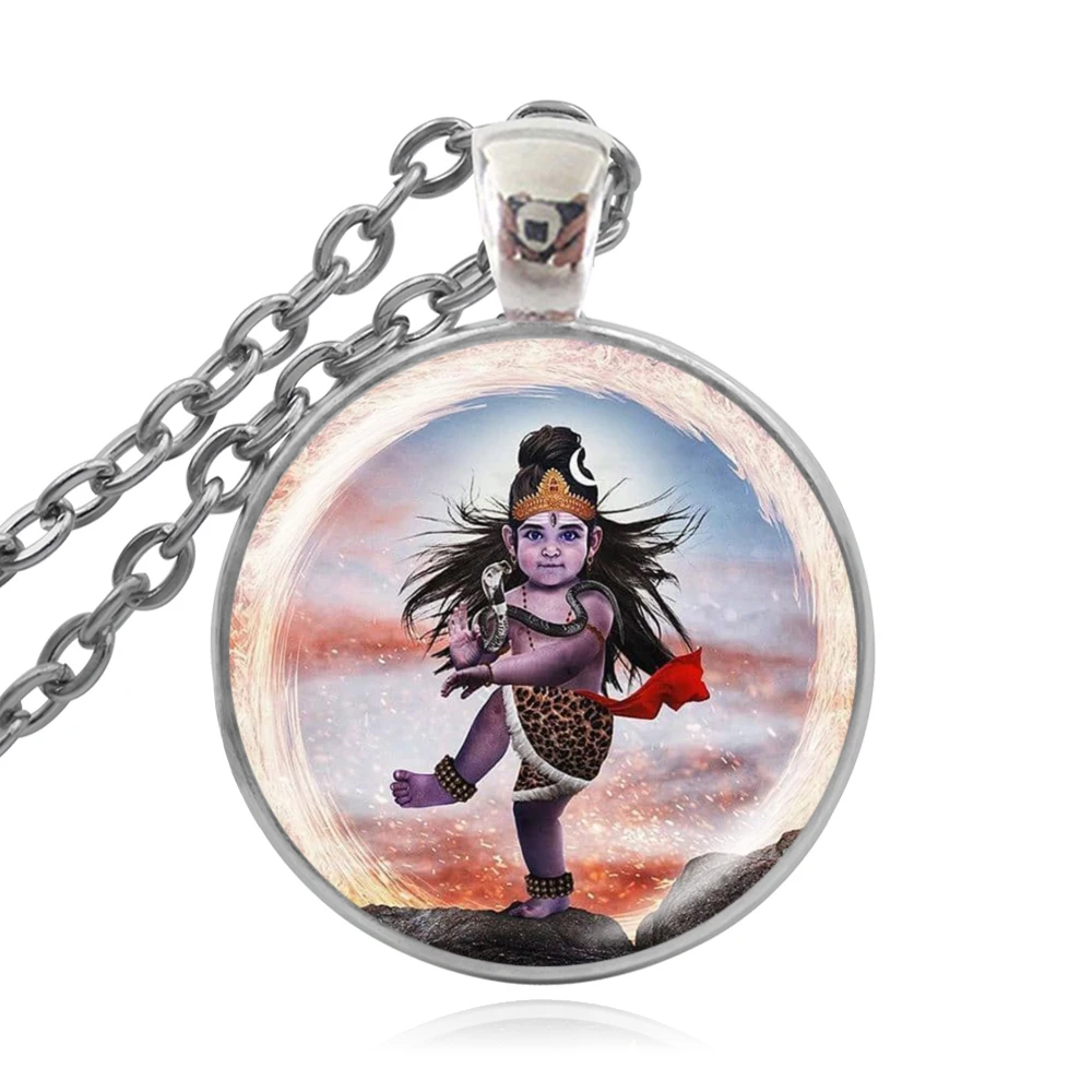 KARAIRIS религия ювелирные изделия индийский буддийский кулон ожерелье стеклянный