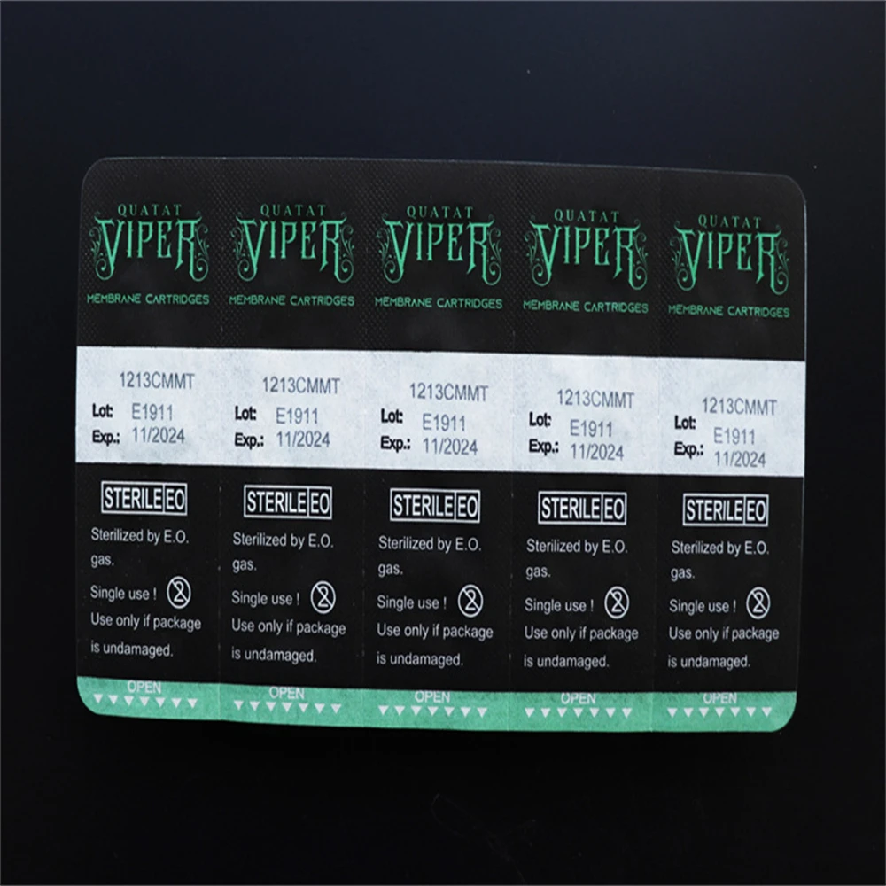 Одноразовый картридж игл для татуажа #12 #10 #08 RL RM M1 RS 10 шт. иглы бровей губ