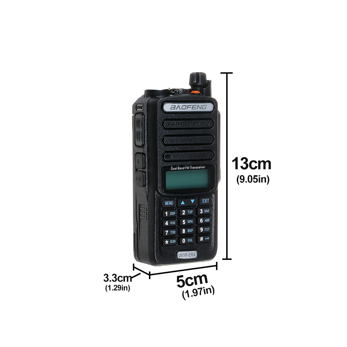 UV9R-ERA портативная рация Профессиональная УФ двухсторонняя радио Comunicador HF приемопередатчик радиостанции 15 км Диапазон разговора IP57
