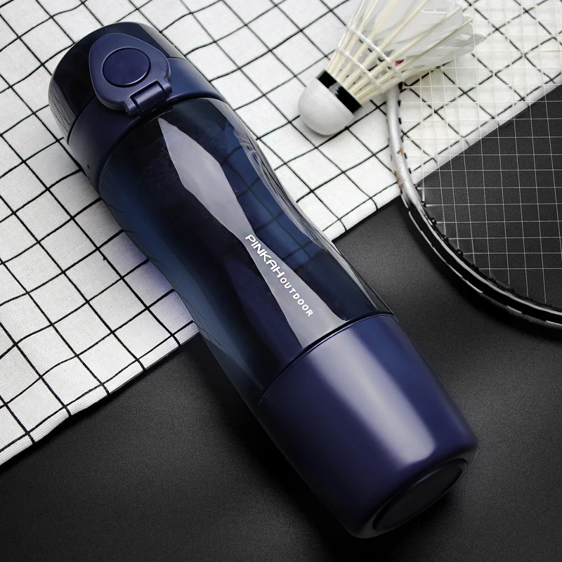 Бутылка для воды 570 мл пластиковая посуда напитков походов занятий спортом школы