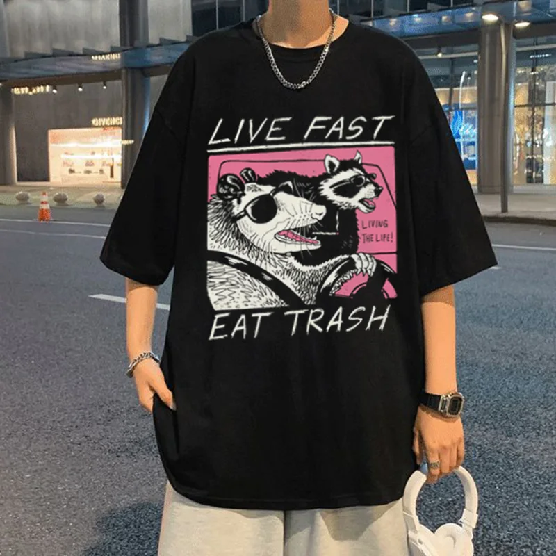 

Короткая футболка с героями из японского аниме «t-рубашка мод наборы мебели для гостиной в жизни есть мусорное ведро с принтом футболка для ...