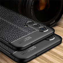 For Oneplus Nord CE 5G Case For Oneplus Nord CE Cover Coque Shockproof TPU Soft Leather Style Phone Bumper For Oneplus Nord CE