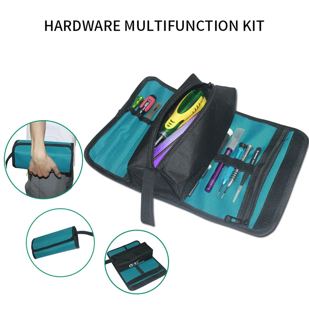 

1PC Waist Bag Tool Bag For Electrician Contractor Multi-size Magnetic Storage Bags Handware Tool Storage Bags
