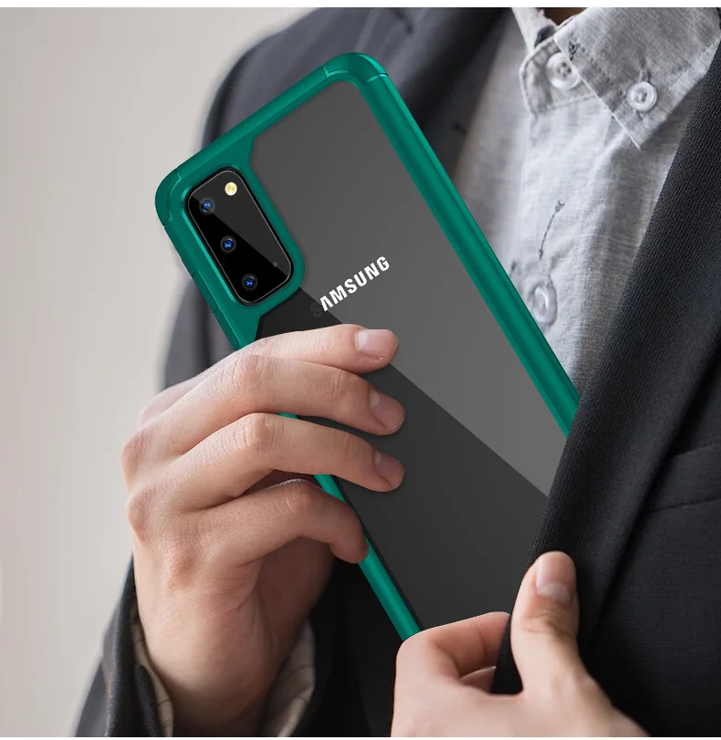 2020 модный ТПУ + PC полный защитный чехол для samsung Galaxy S20 ultra plus противоударный