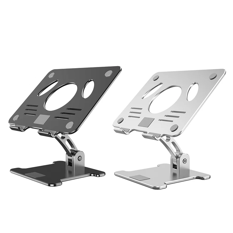 

Adjustable Laptop Table Stand Aluminum Laptop Riser Ergonomic Computer Cooler Stand Holder Compatible With Notebook MacBook Pro