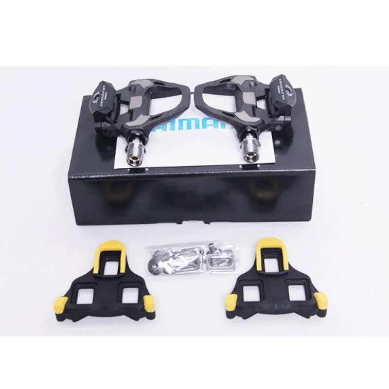 Углеродные дорожные педали ULTEGRA R8000 самоблокирующиеся SPD велосипедные с шипами
