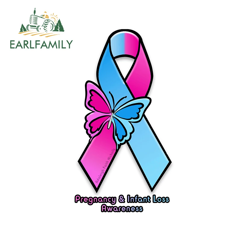 

EARLFAMILY 13 см x 7,0 см для Беременность и потери виниловые наклейки на машину украшения Camper, устойчивая к царапинам Ван JDM внедорожник Наклейка