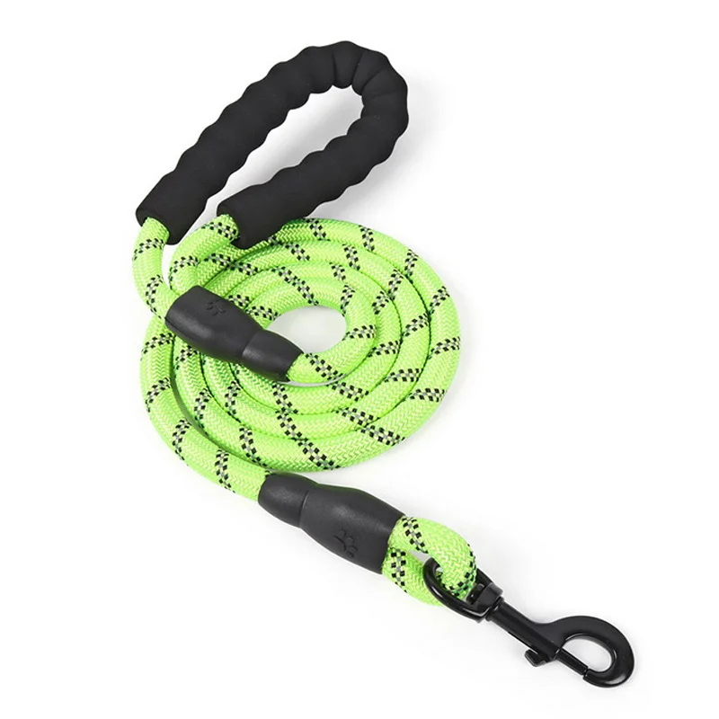 Товары для домашних животных поводок маленьких и больших собак Светоотражающий