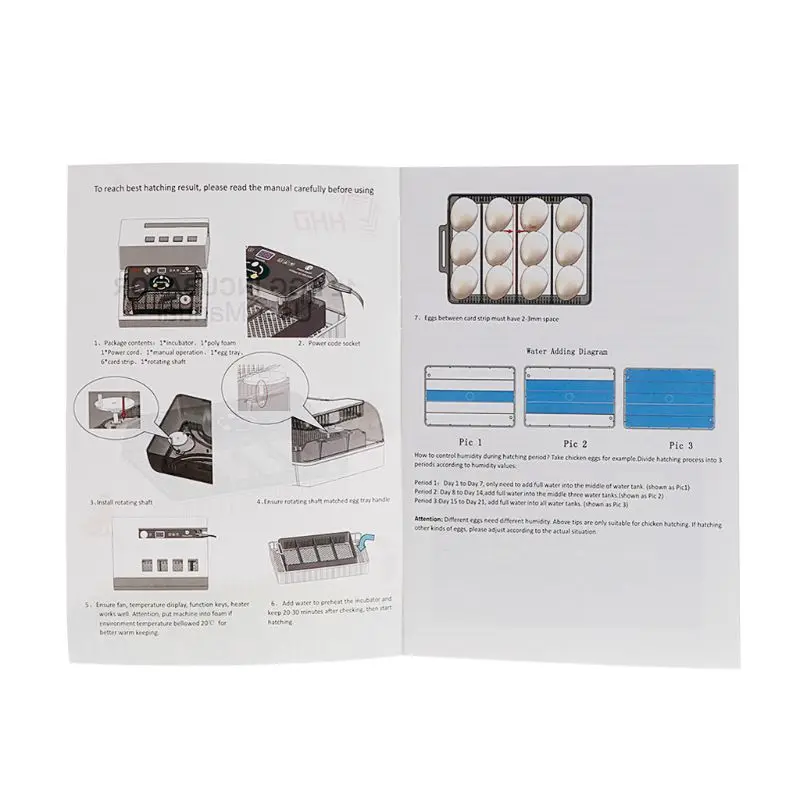 

Chicken Hatching Machine Duck Poultry Incubator Automatic Egg Turning Hatcher