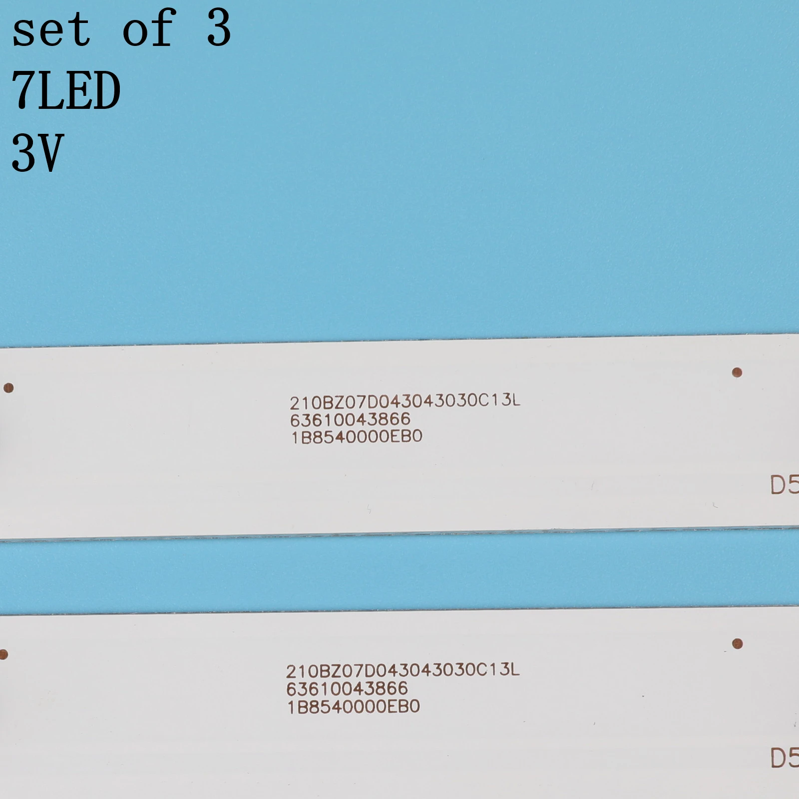 Светодиодная лента для подсветки 620 мм 7 ламп телефона 32pht410 1/60 32lj500v 32pht4132 1/12 LB32080