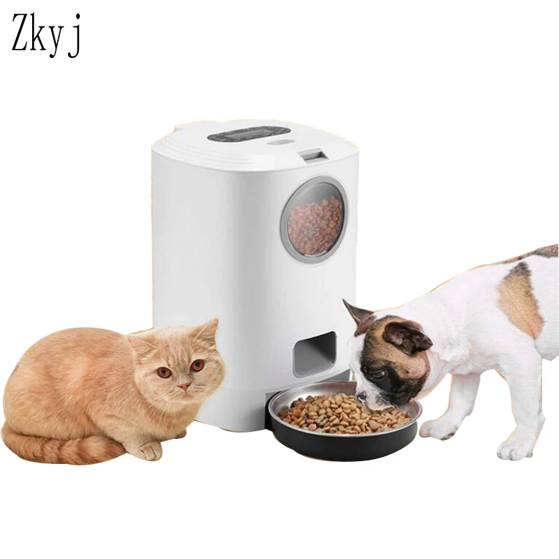 Автоматическая кормушка для питомцев ZyKy контейнер собак кошек корма домашних