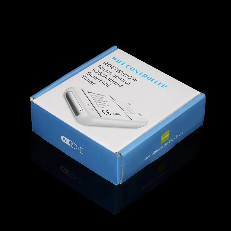 Новый 4А x 5 каналов wifi контроллер DC12 24V RGB/RGBWW/CW Светодиодные полосы режим таймера