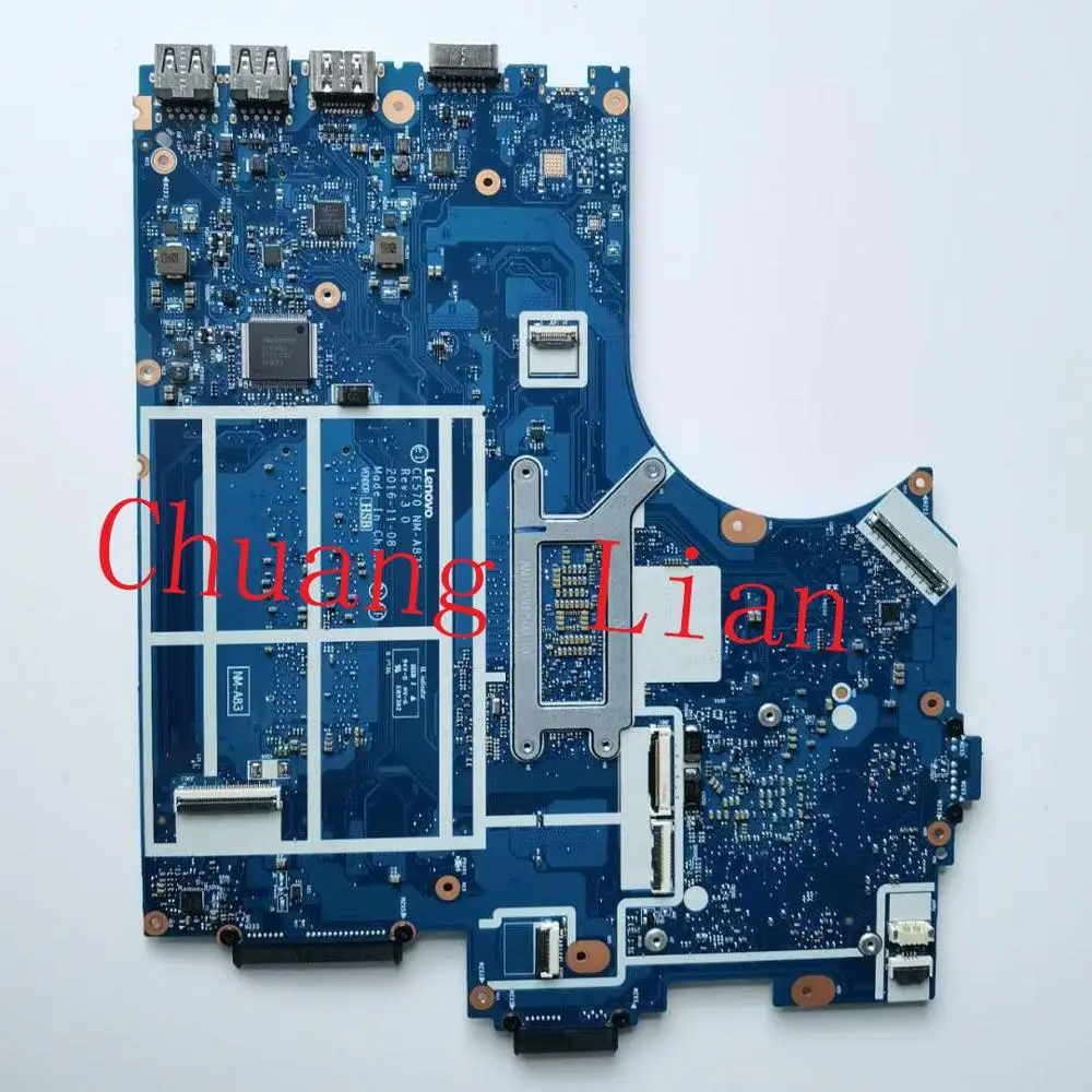 Чжуан Lian для Lenovo ThinkPad E570 Материнская плата ноутбука NM-A831 с процессором i7-7500U GTX 950M 2