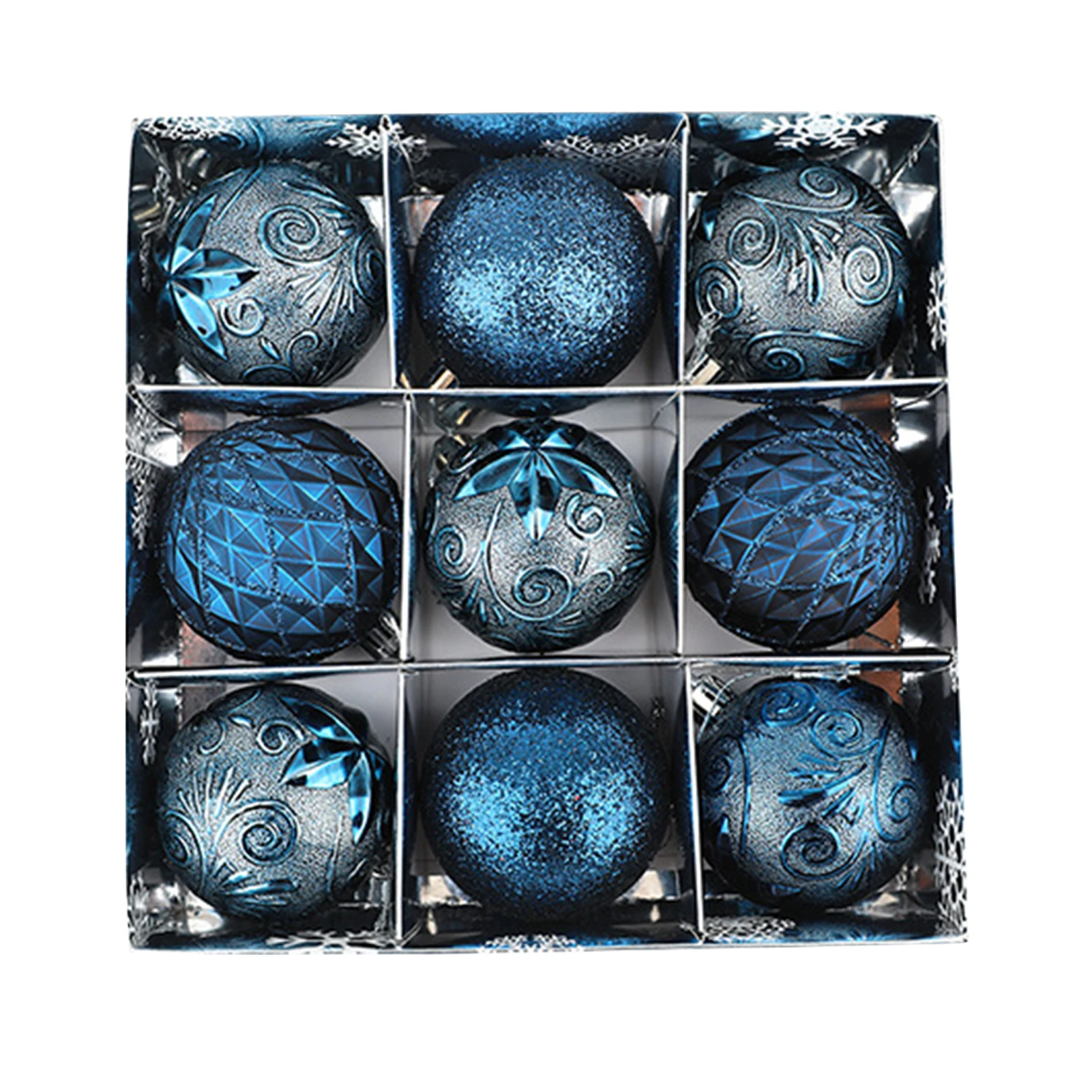 

9 шт., Набор рождественских шаров для украшения дома и улицы