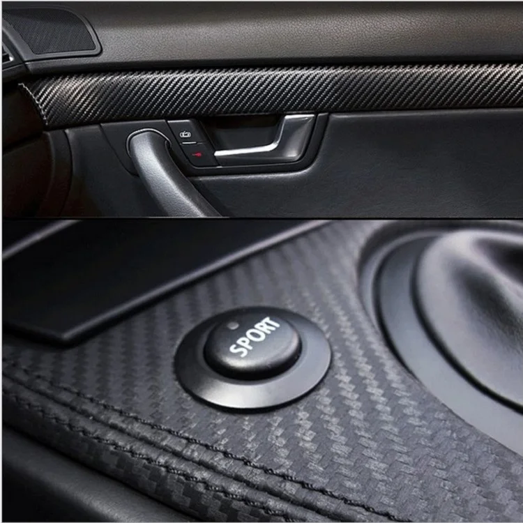 Автомобильная виниловая 3d пленка из углеродного волокна для кузова автомобиля