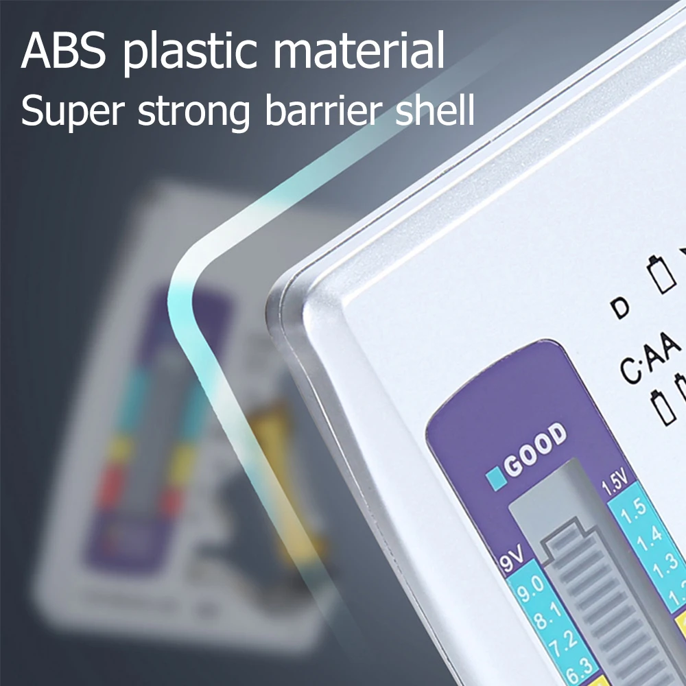 Цифровой тестер емкости аккумулятора диагностический инструмент ЖК дисплей