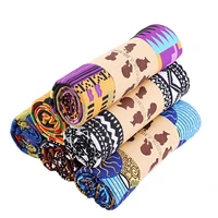 new womens long scarf african printed muslim hijab head scarves extra long tail head wrapped turban headscarf 17080 cm stretch