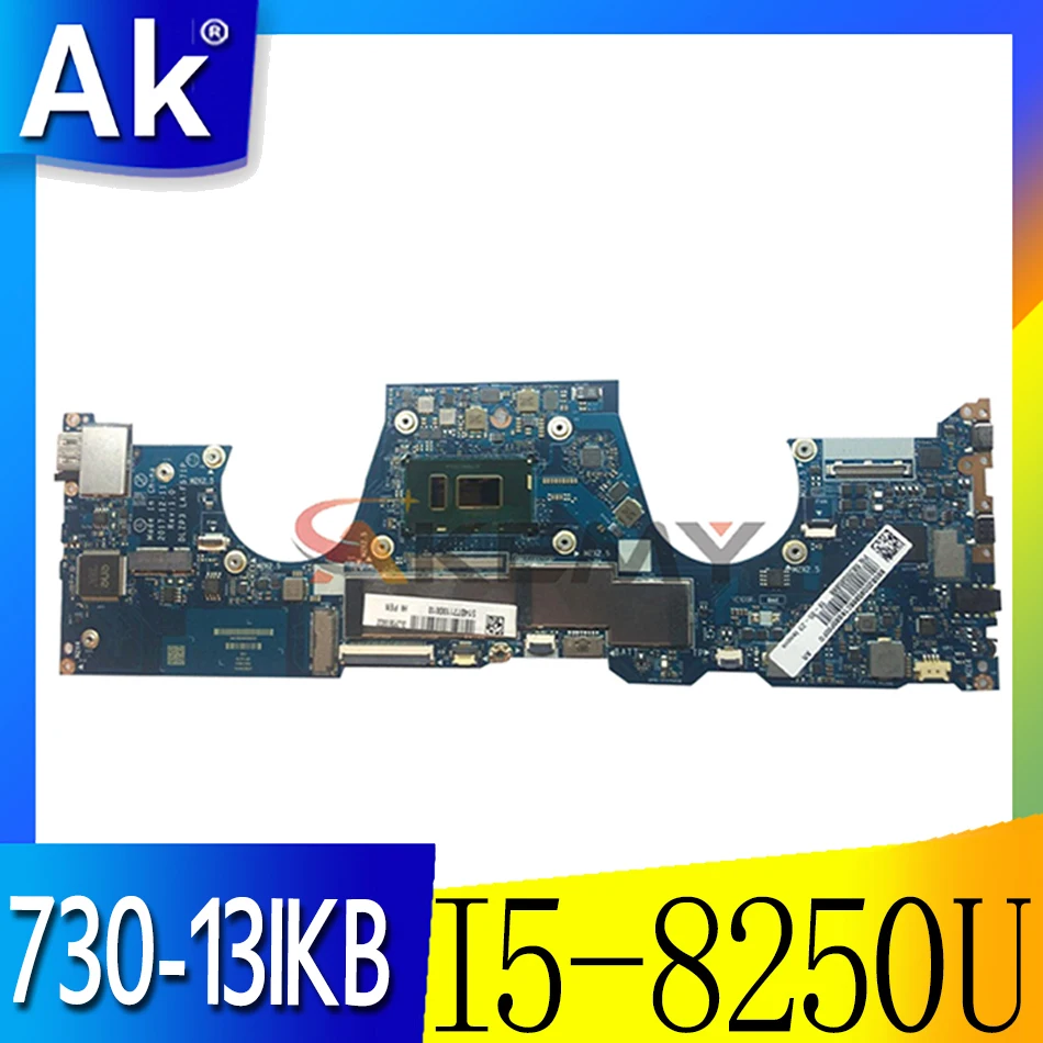 

Akemy DLZP3 LA-F571P For Lenovo YOGA 730-13IKB Notebook Motherboard CPU I5 8250U 8G RAM 100% Test Work