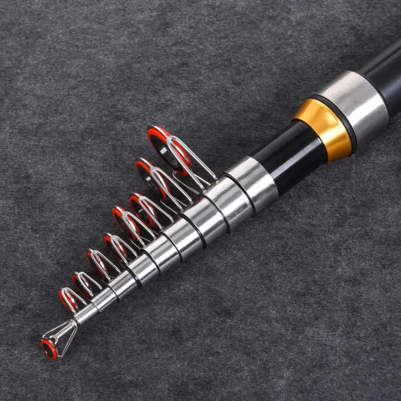 

Ultralight Carbon Fiber Telescopic Fishing Rod Portable Portable Pocket Mini Sea Spinning Fishing Pole