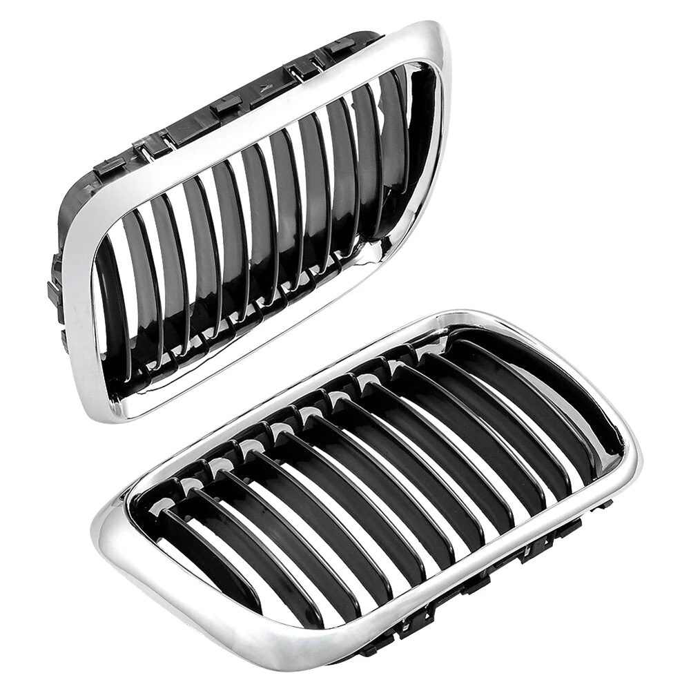 Хромированный передний гриль для BMW E36 3 Series 318i 323i 328i M3 1997 1999|Гоночные решетки| |