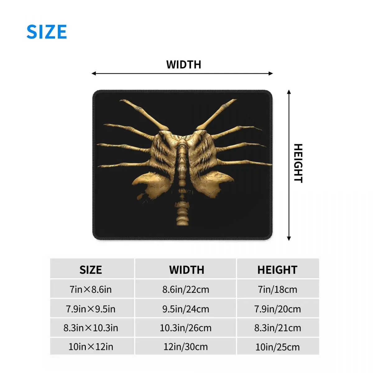 Уход за кожей лица Hugger Новинка Мышь Pad Facehugger чужой Xenomorph Водонепроницаемый