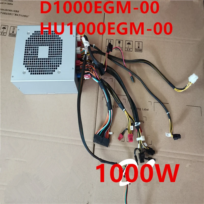 

New PSU For Dell Alienware Area-51 R2 R5 R8 R9 T3630 T3640 1000W Power Supply D1000EGM-00 0WTGN 0PDJK HU1000EGM-00 0RGJRX