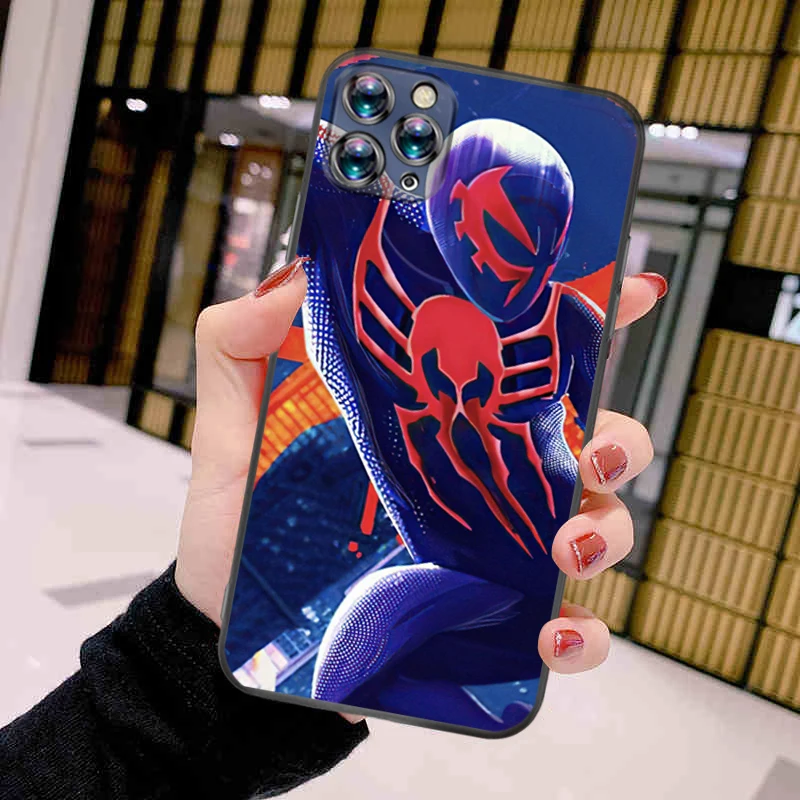 

Marvels Super Men Hero Iron Phone Case For iPhone 11 Pro MAX Smartphones Soft Coque Ultra Thin Cool Anime Cute Accessories