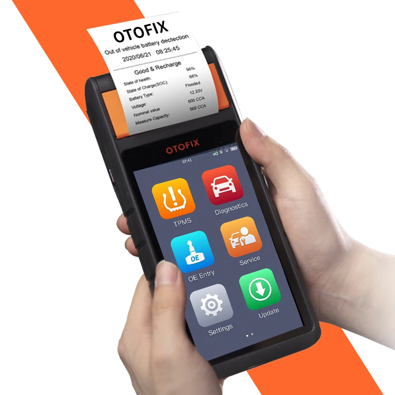 Инструмент для диагностики автомобиля Autel OTOFIX BT1 сканер OBD2 тестер аккумулятора