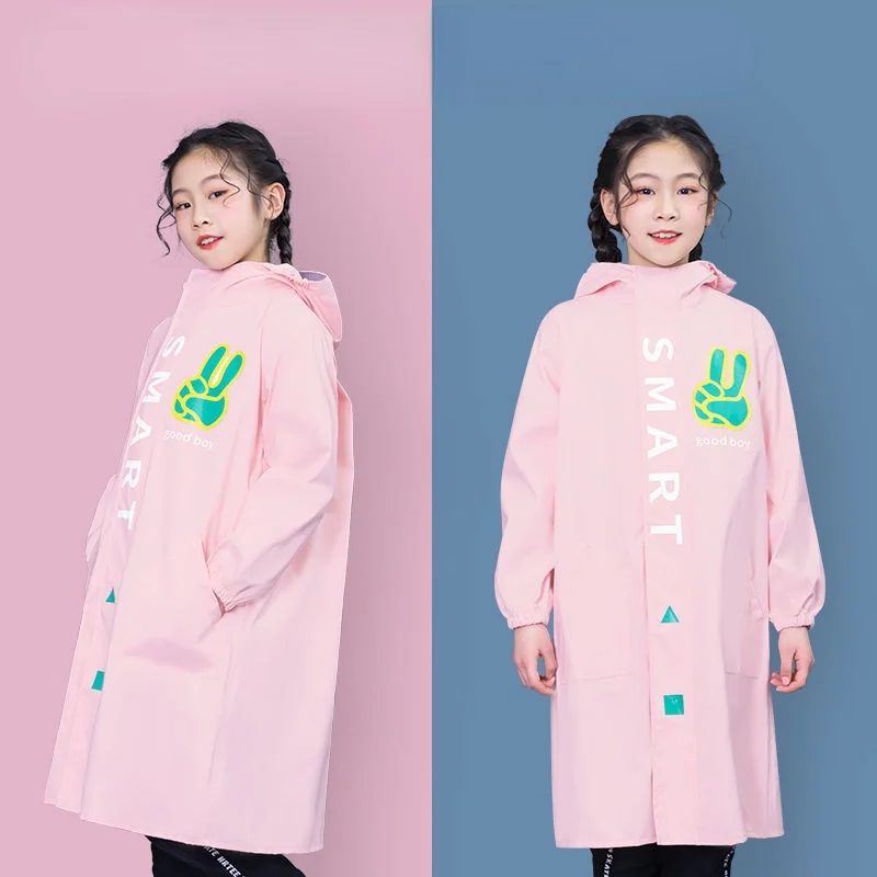 Высококачественный модный милый детский дождевик непромокаемый дождевик-пончо