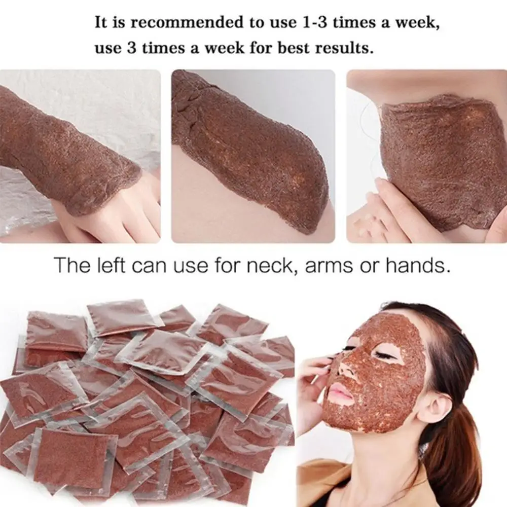 10 шт. натуральная маска для лица с морскими водорослями порошок Коллаген красота