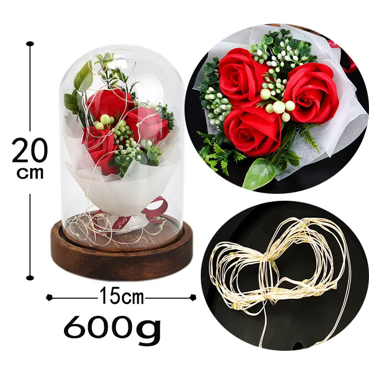 

Красивая Роза подарок на День святого Валентина для нее долговечный цветок уникальный подарок для женщин наниверный и подарок на день рожд...