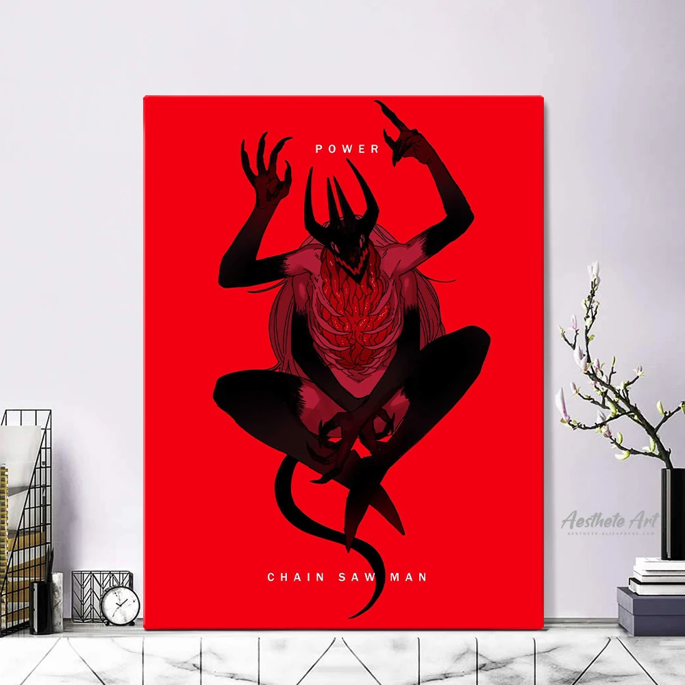 Пейзаж на холсте с изображением человека и бензопилы | Дом сад