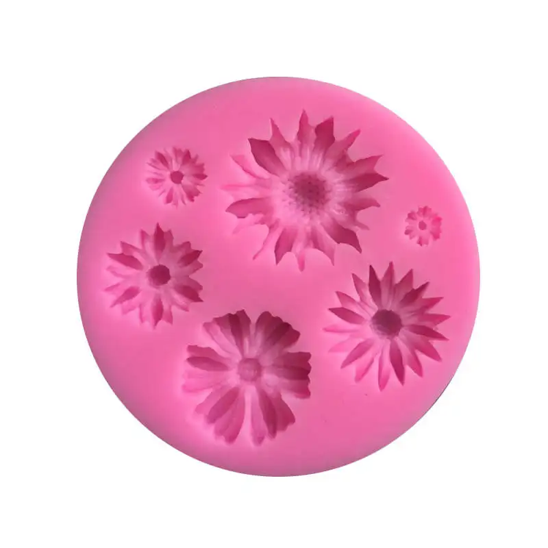 Mould Mold Flower Cake Decorating 3D DIY Chocolate Sugarcraft Fondant Silicone mold | Дом и сад