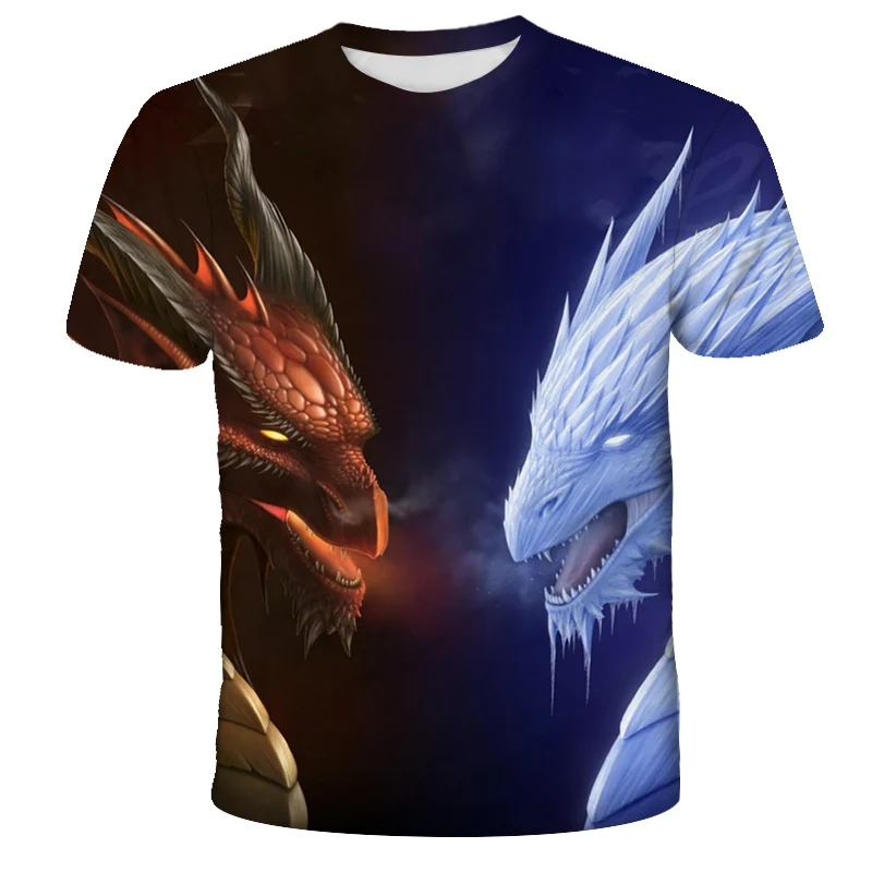 Футболка с 3D принтом для мальчиков и девочек повседневная мужская футболка