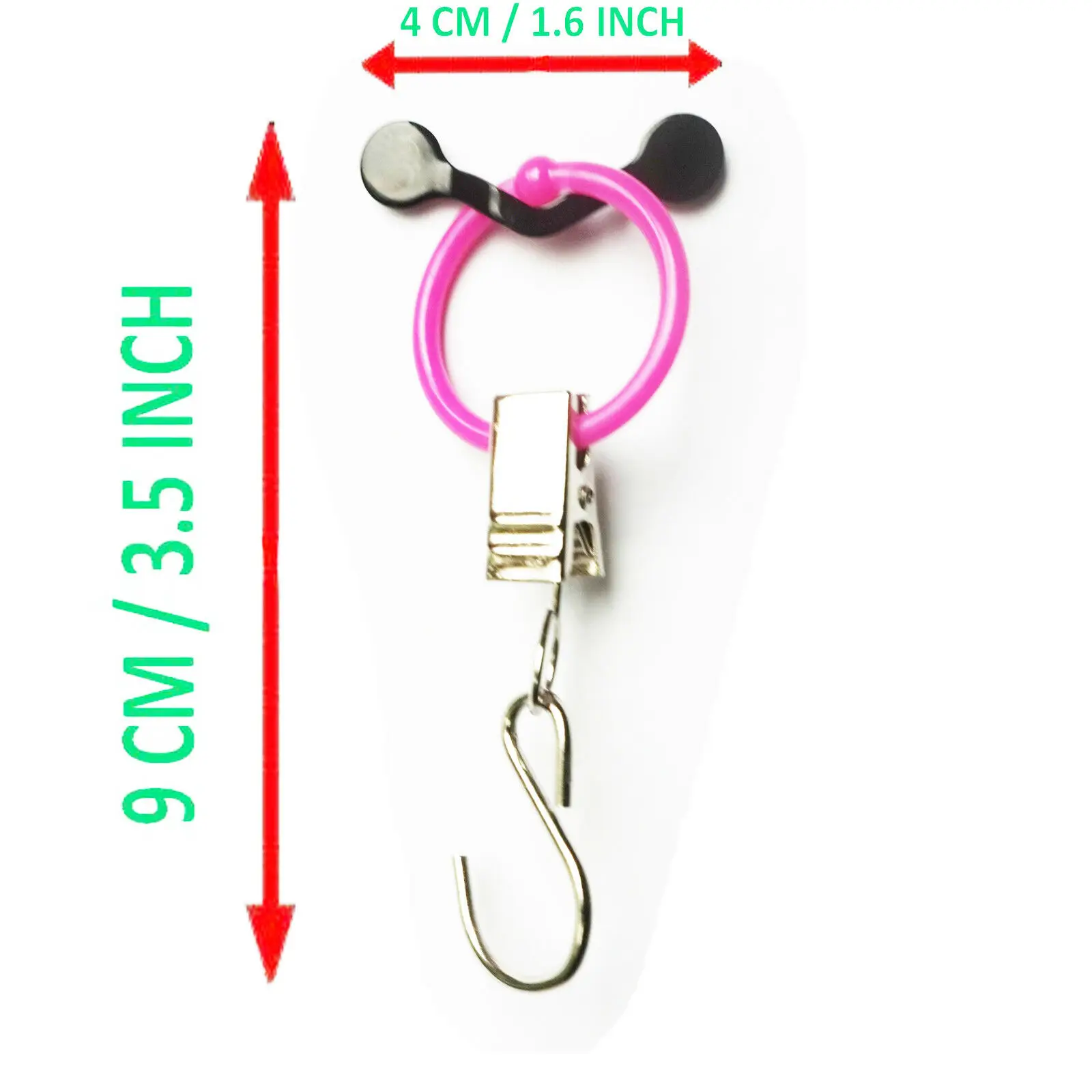 Магнитная подвесная гирлянда с зажимами для фотографий рождества свадьбы