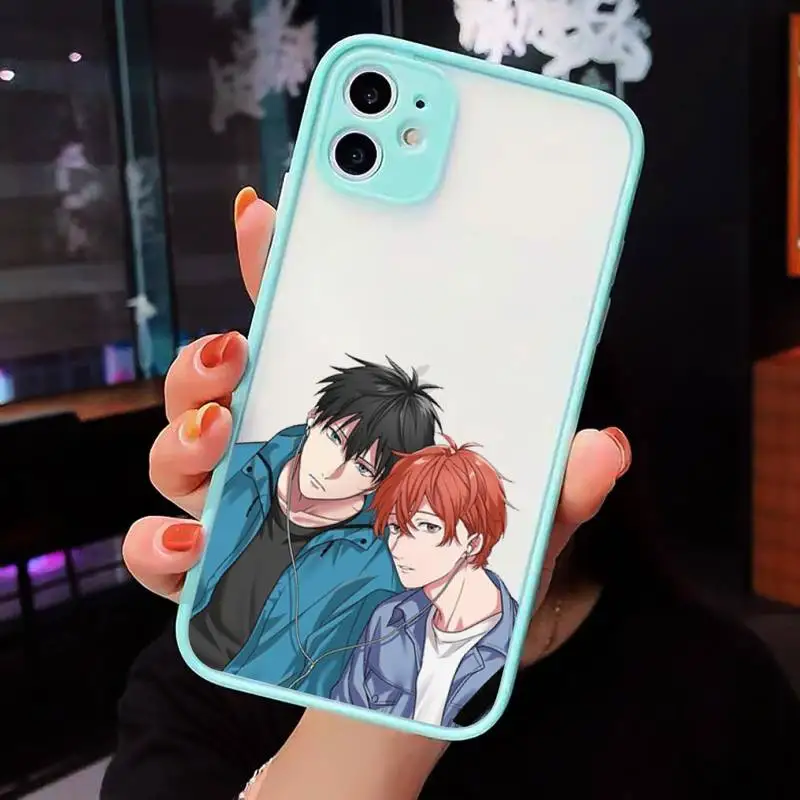 

Given Anime Phone Cases matte transparent For iphone 7 8 11 12 plus mini x xs xr pro max cover