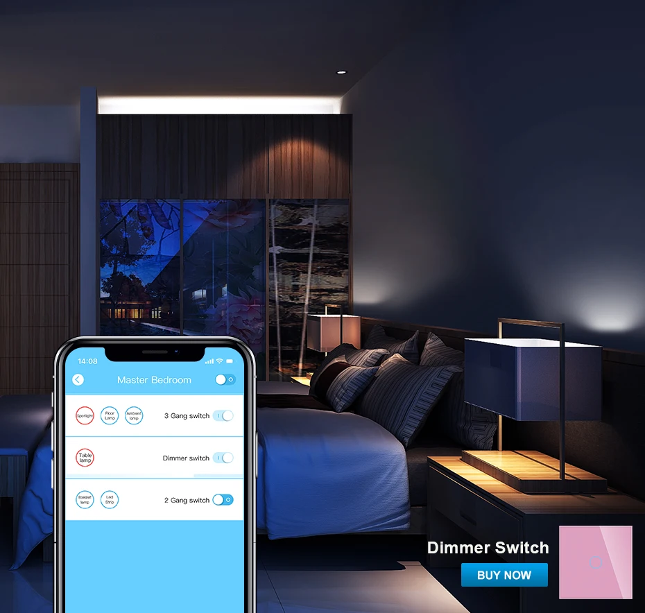 Livolo приложение сенсорное управление Zigbee переключатель, домашняя Автоматизация умный переключатель wifi управление, работа с Echo, alexa, google Home, без логотипа