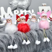 Подарок на Новый год 2022, рождественские украшения в виде ангелов кукла Санта, рождественские украшения для дома, Рождественский подарок 2020