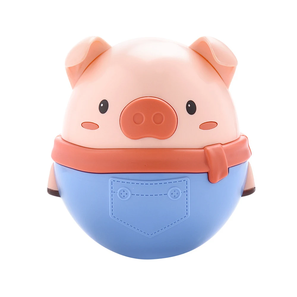 Мультфильм тумблер свинья из АБС пластика Обучающие игрушки Монтессори Детская
