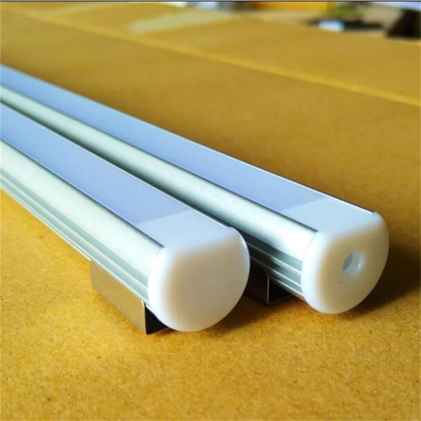 Free Shipping 2M/6.6.6ft U-Shape Aluminum Channel - Extrusion for flex/hard LED Strip Light w/Oyster White cover | Лампы и освещение