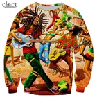 Модный свитшот CLOOCL для мужчин и женщин, певица, регги, создатель Боба, Марли, 3D принт, Харадзюку, Осенний Повседневный пуловер, топы, Прямая поставка