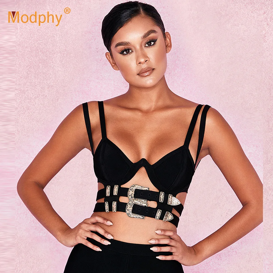 Новинка 2021 женские сексуальные обтягивающие бандажные топы Ажурные без рукавов