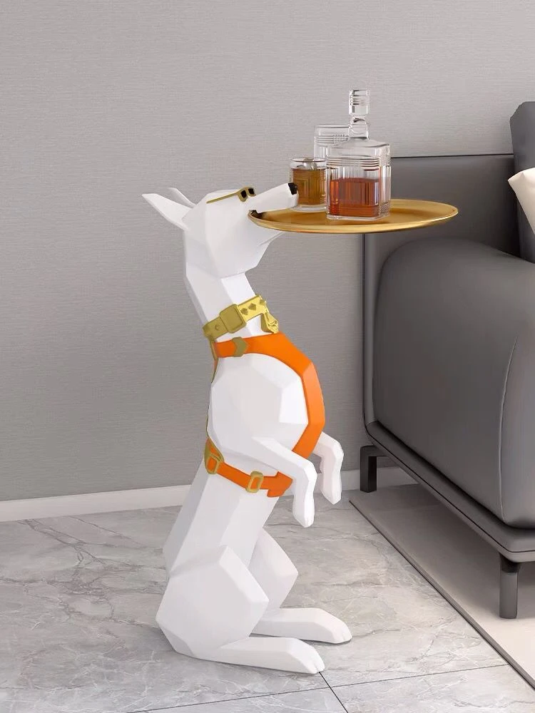 

Скандинавская креативная скульптура из смолы, большая посадочная статуя собаки, украшения, крыльцо, гостиная, аксессуары для дома, новые подарки для дома, украшение