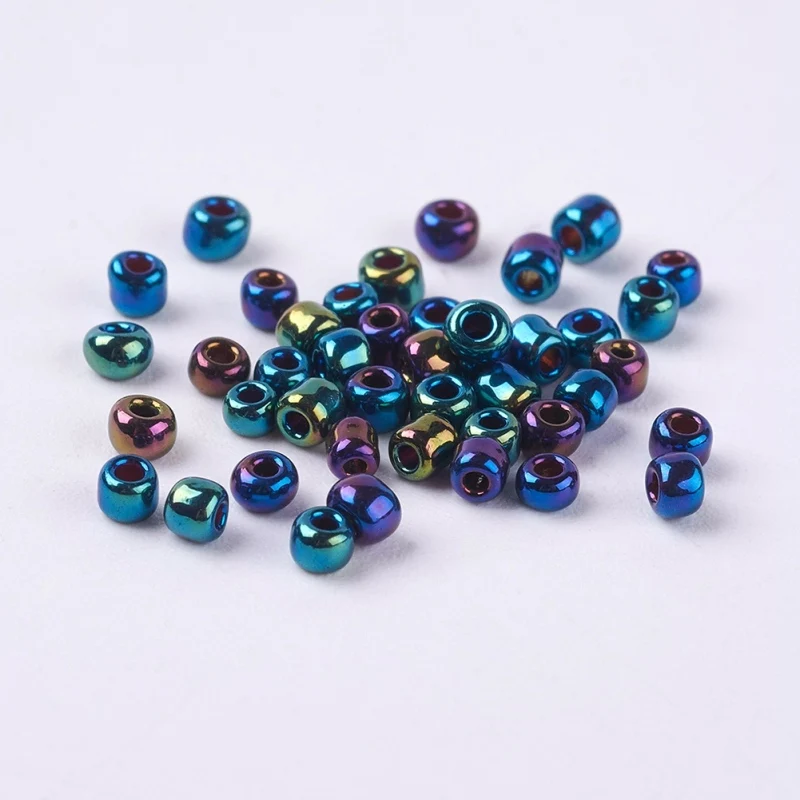 Стеклянные бусины 2/3/4 мм Радужки круглые ювелирные изделия сделай сам дизайн